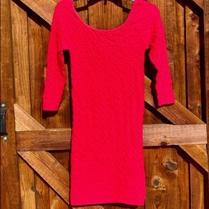 Bebe Smocked Sheath Dress NWT